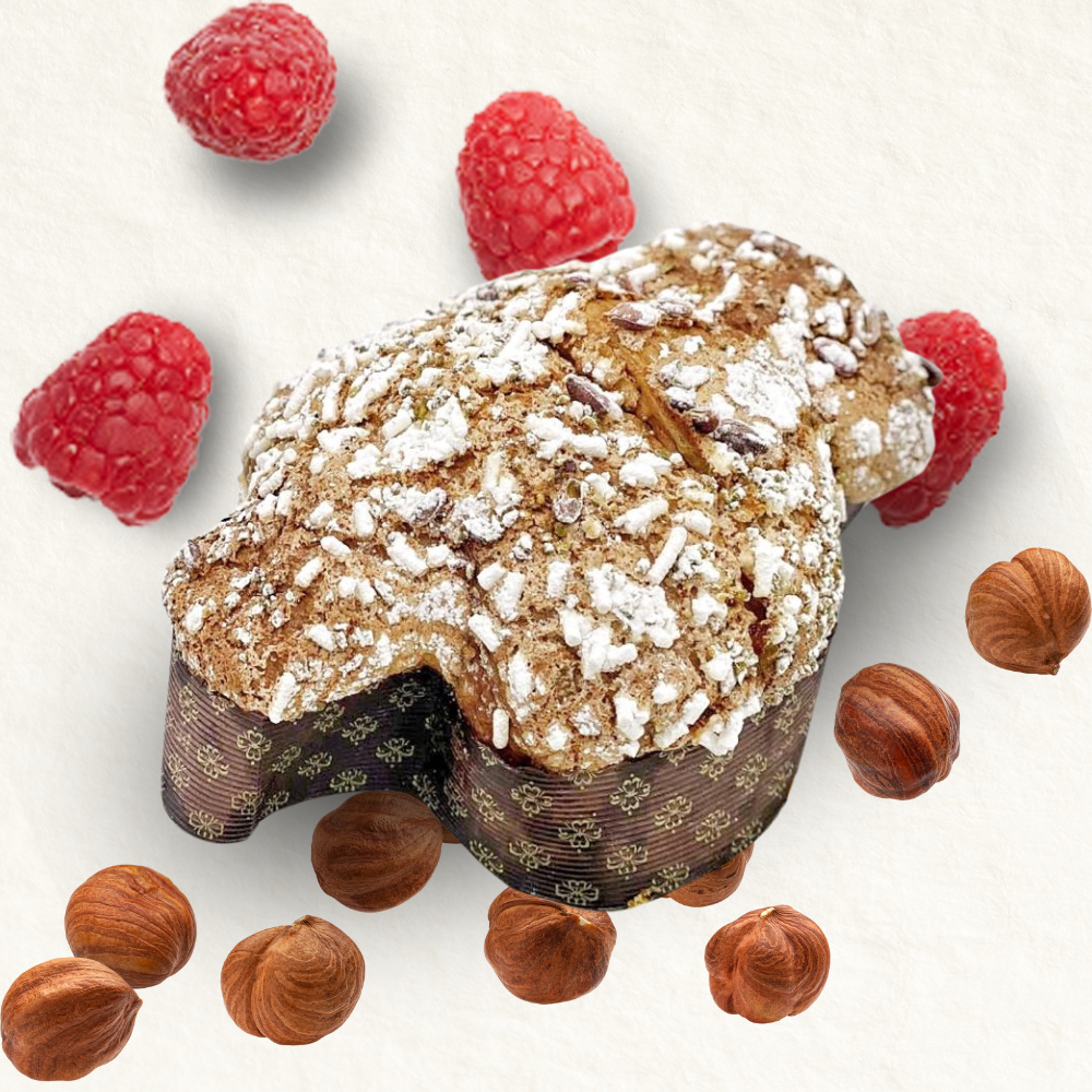 colomba lampone e gainduja